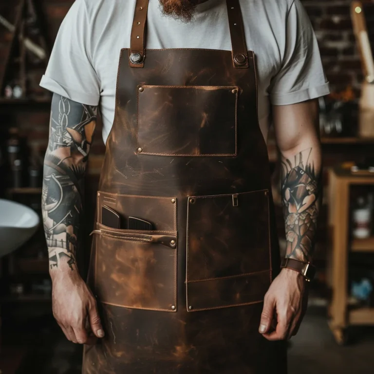 barberer-leather-bib