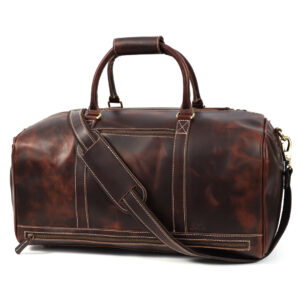 Ronan Buffalo Leather Duffel Bag