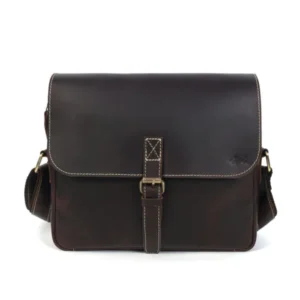 Archer Handmade Leather Messenger Bag