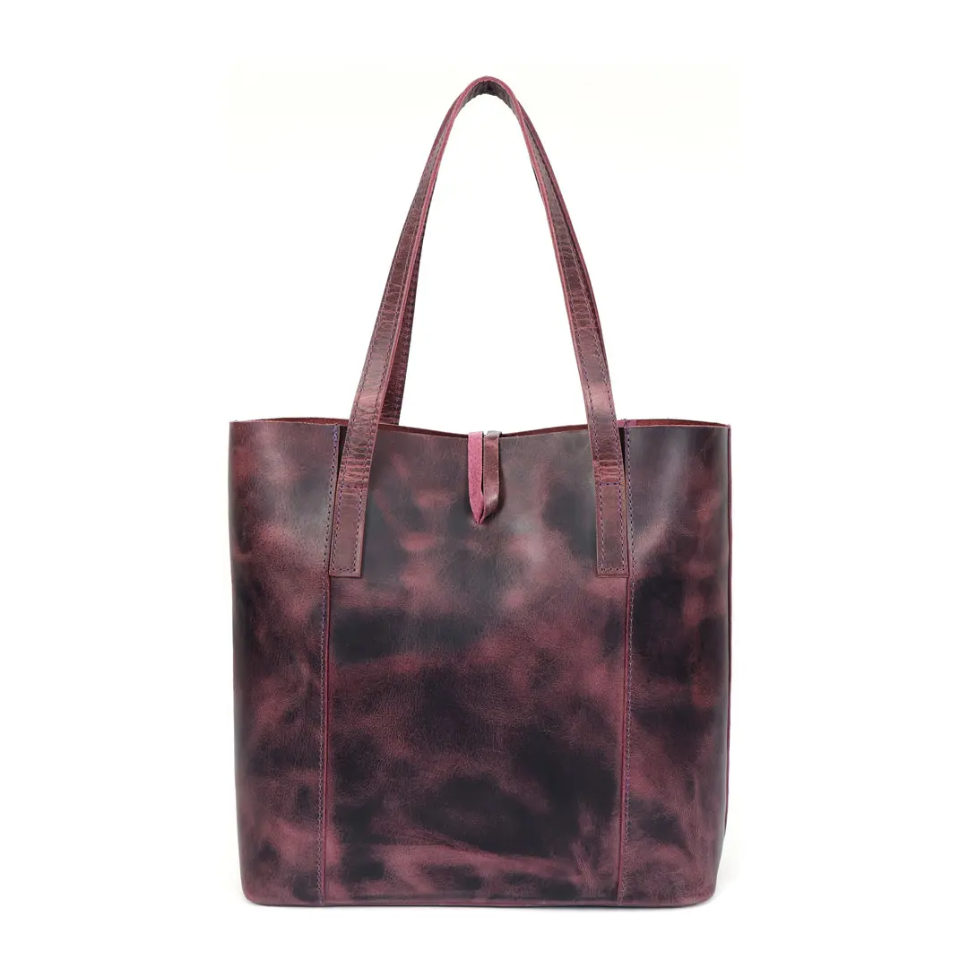 Lily Buffalo Leather Tote Combo Set - Image 4
