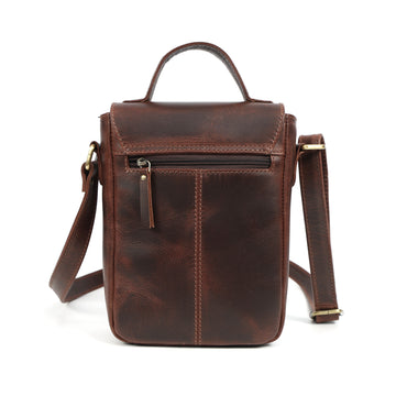 Mini Valley Handmade Leather Satchel - Image 3