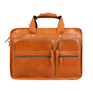 Leon Buffalo Leather Briefcase