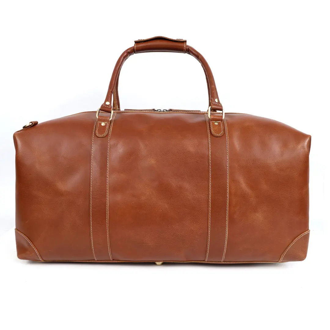 Douglas Buffalo Leather Duffel Bag - Image 3