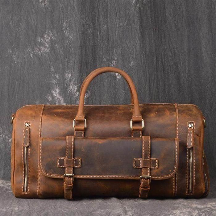 Premium Buffalo Leather Travel & Work Combo Set - Image 2