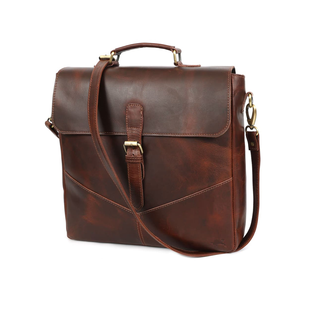 Eagle Handmade Leather Messenger Bag