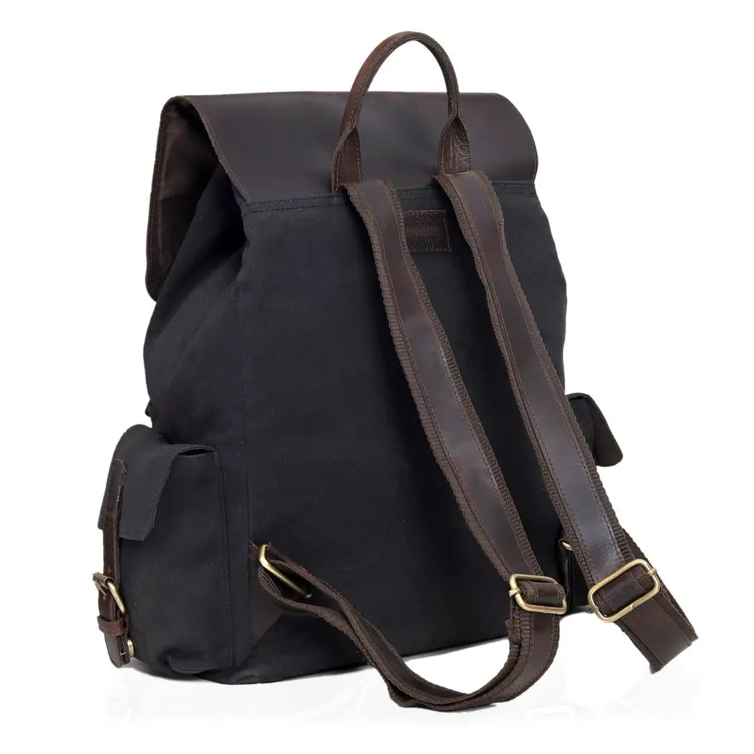 Reed Buffalo Leather Backpack - Image 6