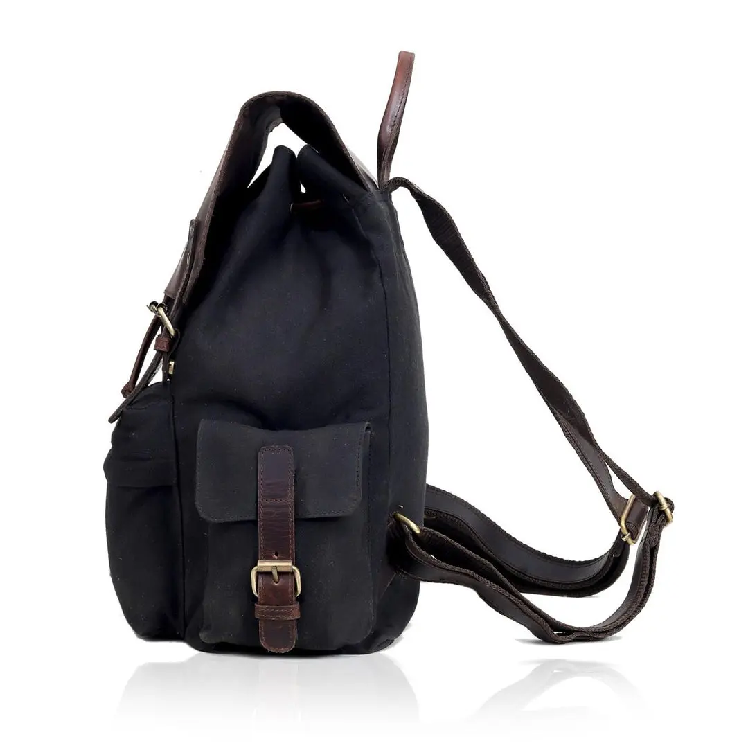 Reed Buffalo Leather Backpack - Image 5