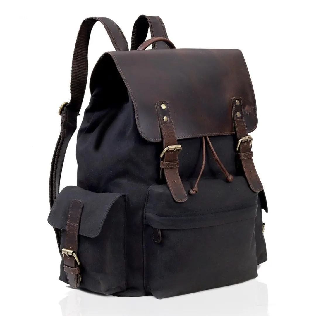 Reed Buffalo Leather Backpack - Image 3