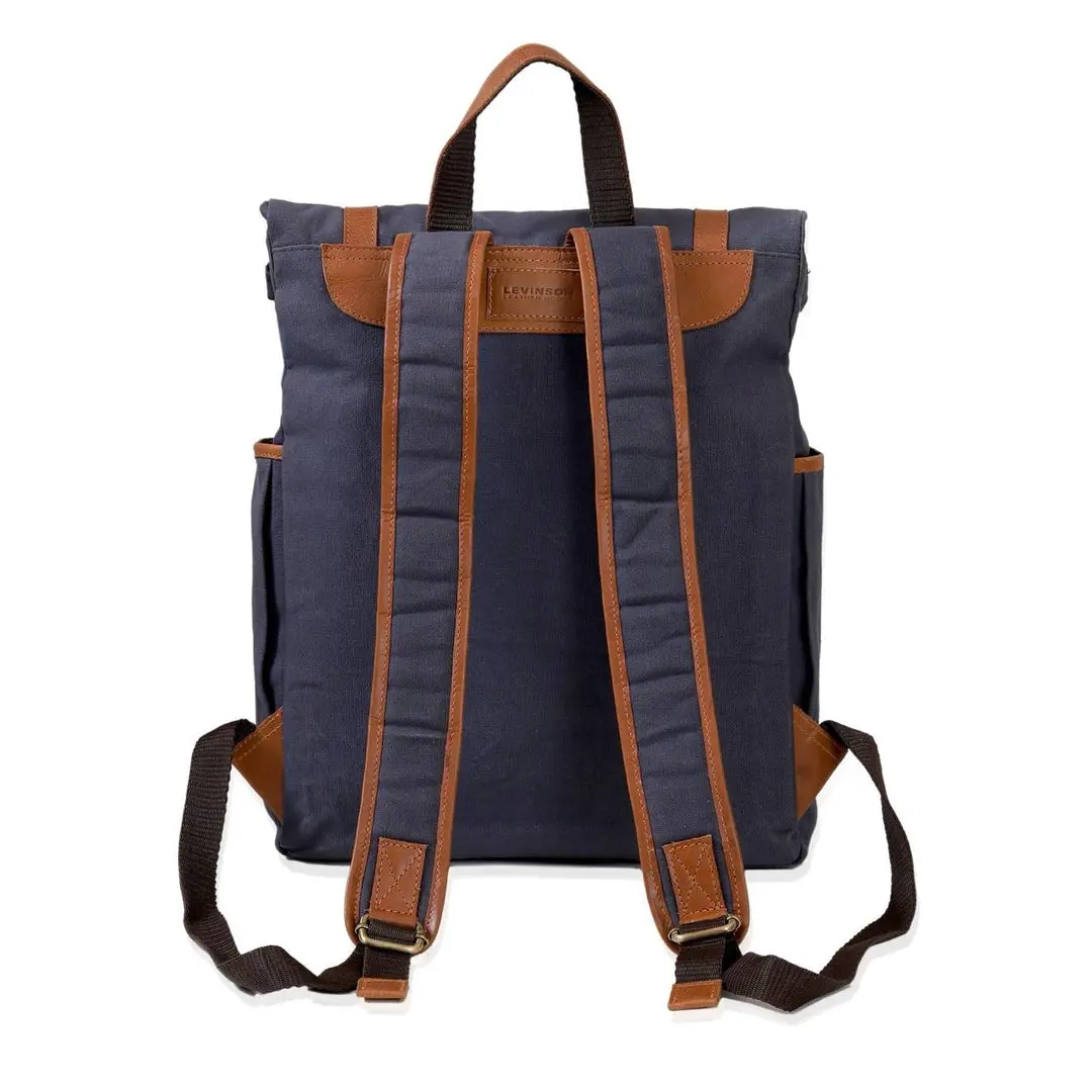 Drake Buffalo Leather Backpack - Image 7