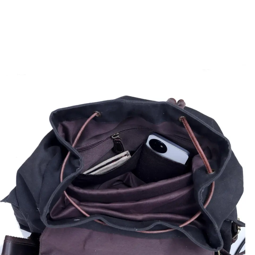 Reed Buffalo Leather Backpack - Image 7