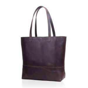 Lila Buffalo Leather Tote Bag