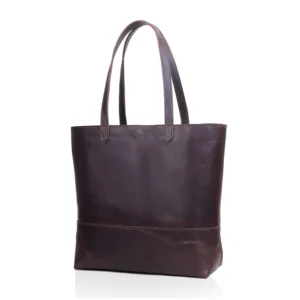 Lila Buffalo Leather Tote Bag