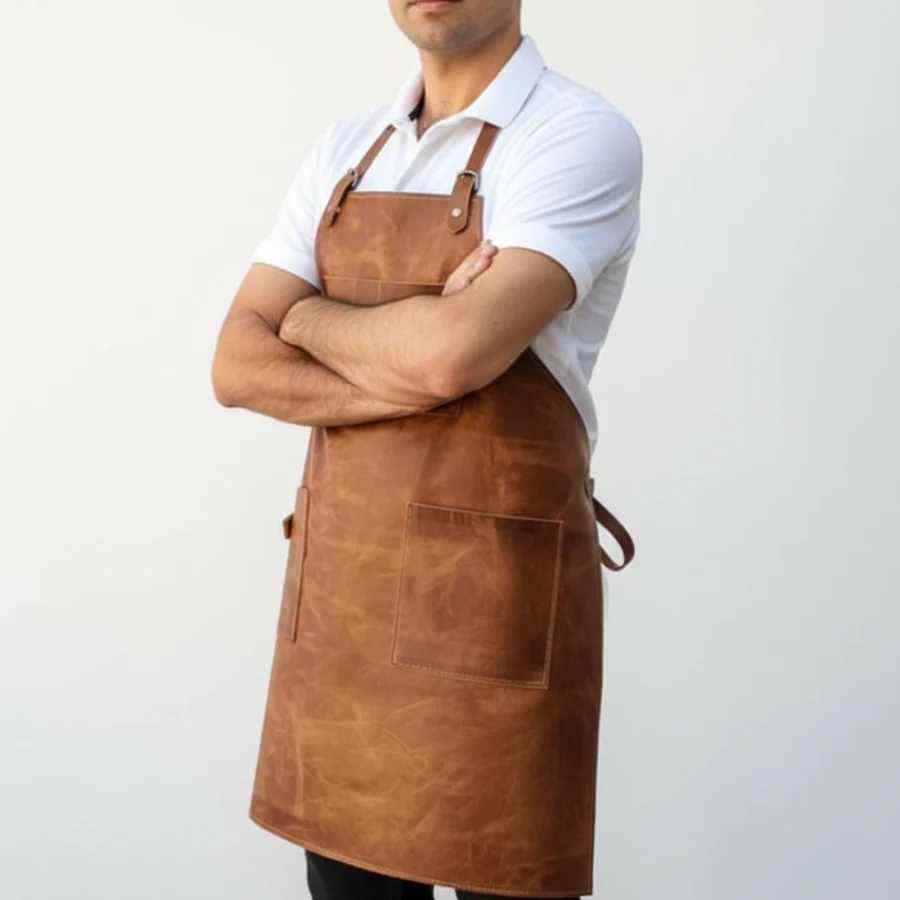 Java Jute Barista Apron - Image 3
