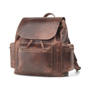 Spring Buffalo Leather Backpack