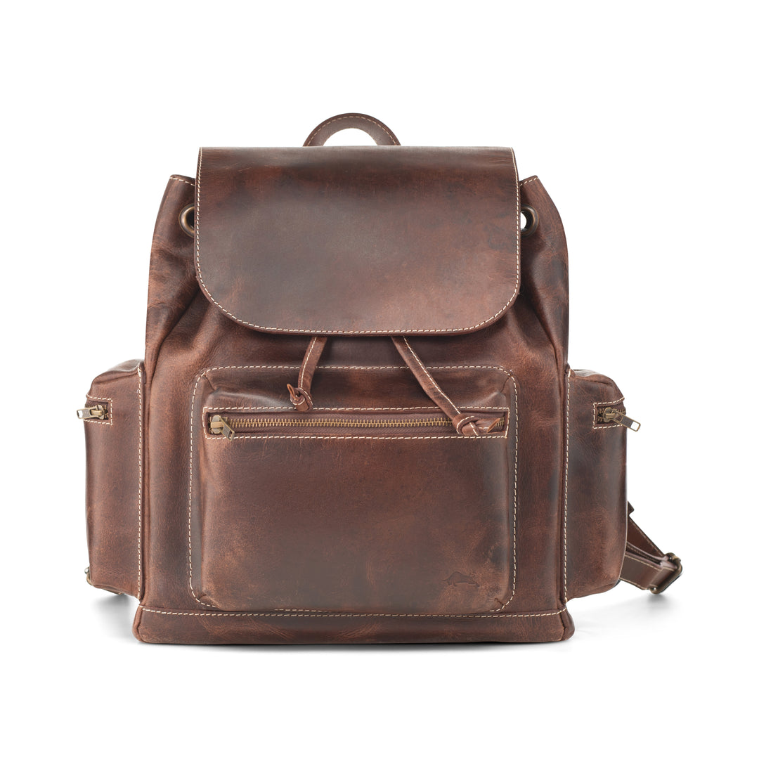 Spring Buffalo Leather Backpack - Image 2