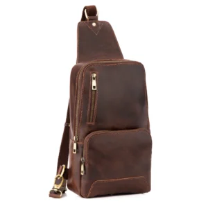 Daily Vintage Buffalo Leather Sling Bag