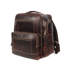Boulder Buffalo Leather Backpack