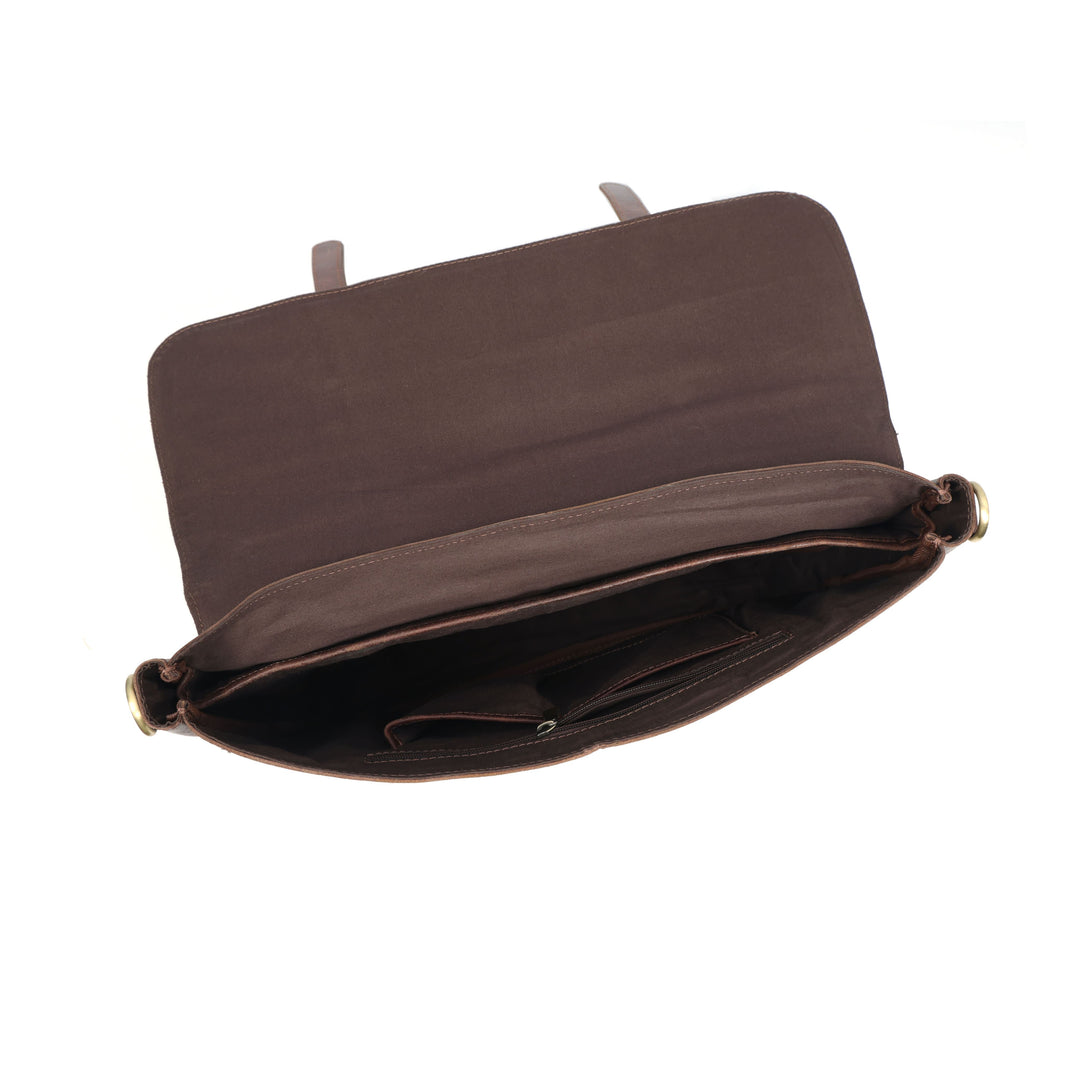 Canyon Buffalo Leather Messenger Bag - Image 5