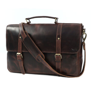Canyon Buffalo Leather Messenger Bag
