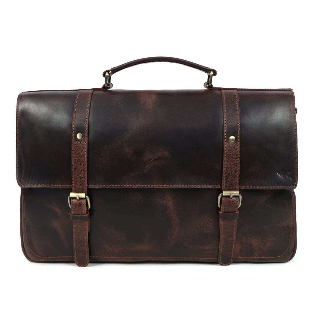 Canyon Buffalo Leather Messenger Bag - Image 2
