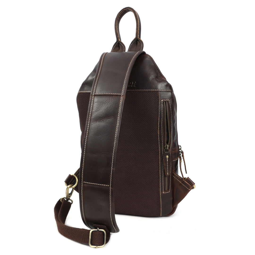 Fox Buffalo Leather Sling Bag - Image 4