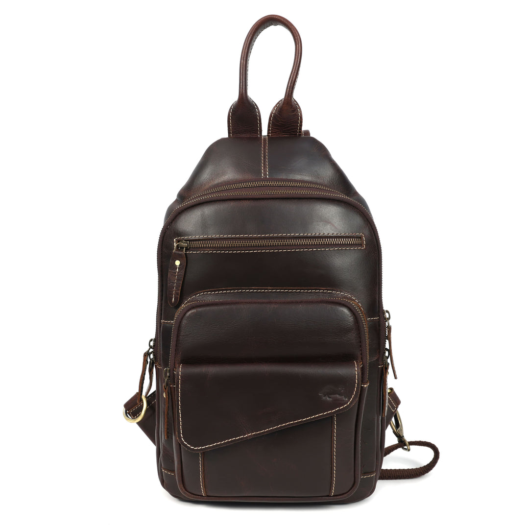 Fox Buffalo Leather Sling Bag - Image 2