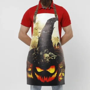 Malevolent Halloween Leather Apron