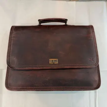 Parker Leather Messenger Bag for Men (Open Box) - Image 3