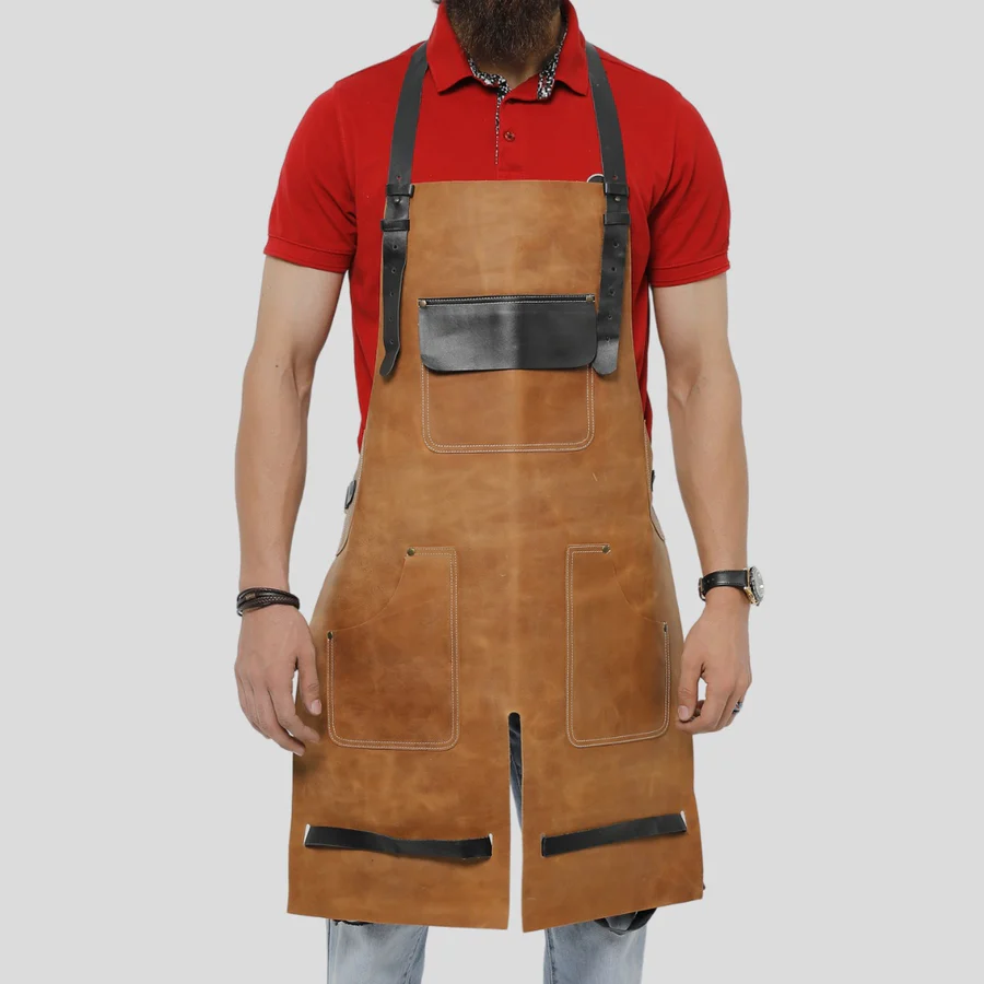 Reinforced Blacksmith Apron Split Leg