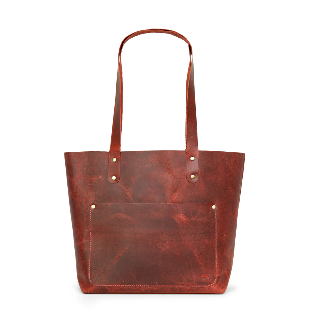Terra Buffalo Leather Tote Bag