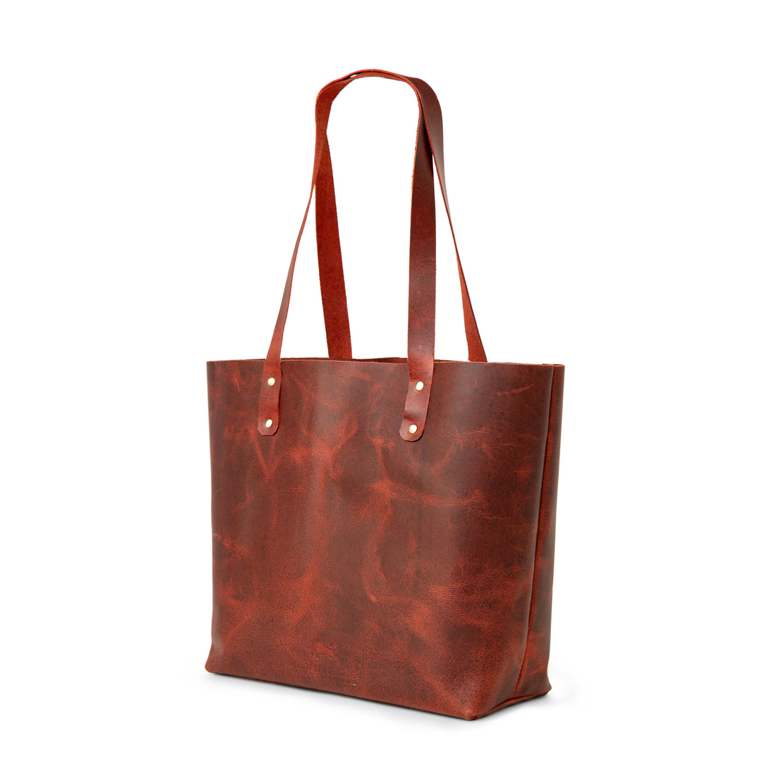 Terra Buffalo Leather Tote Bag - Image 2