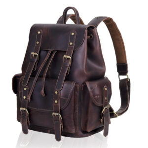 Robin Buffalo Leather Backpack