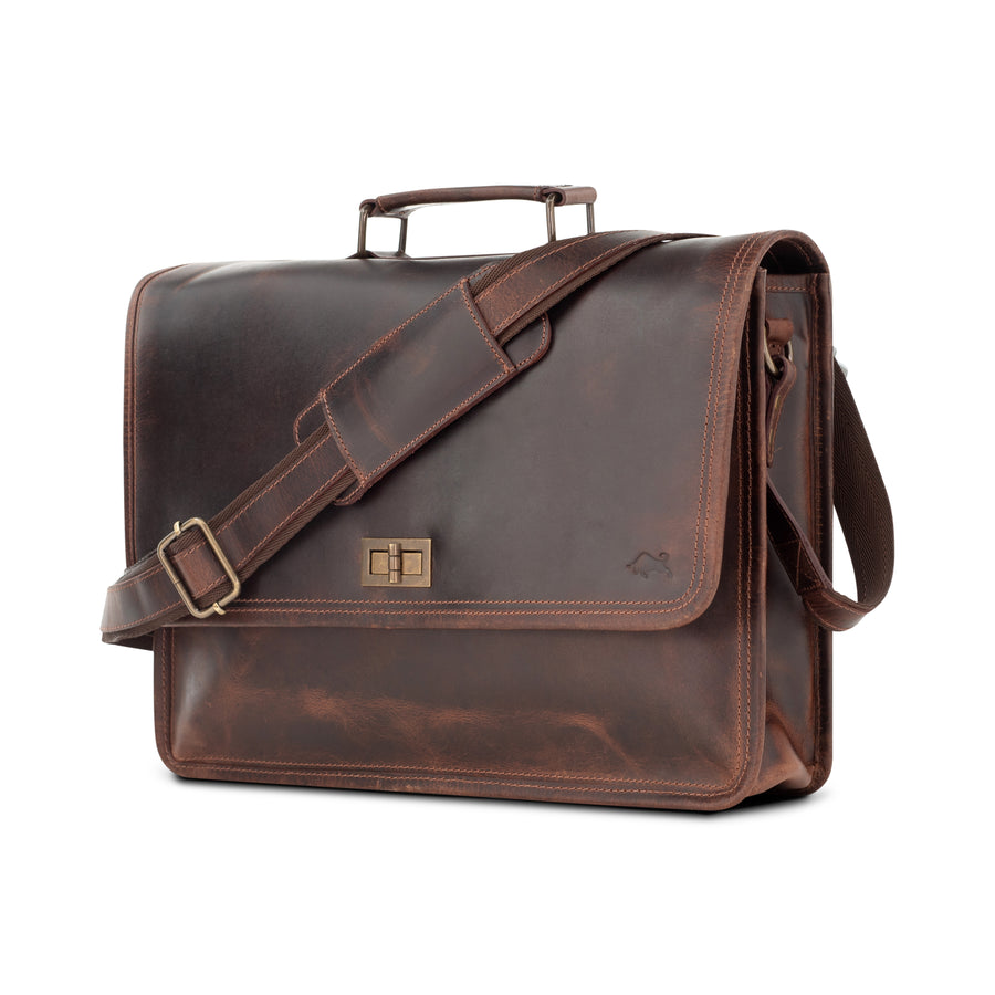 Premium Buffalo Leather Travel & Work Combo Set - Image 4
