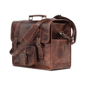 Mica Leather Briefcase for Men