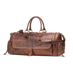Shane Buffalo Leather Duffel Bag