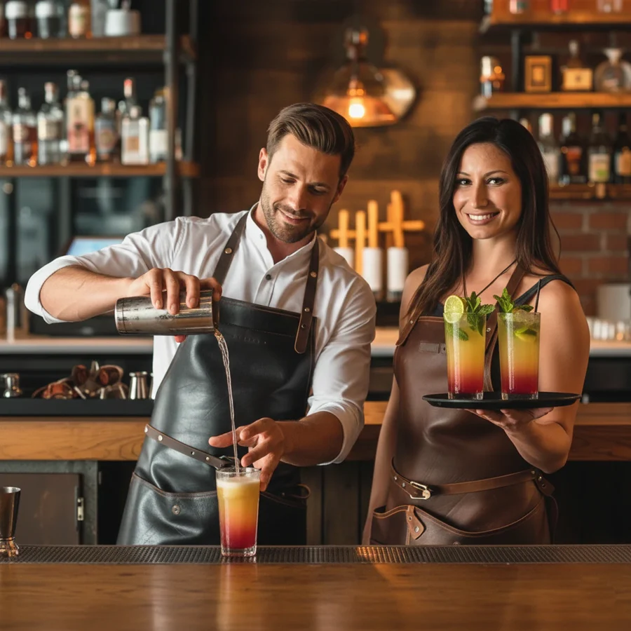 SoulMate Bar Apron - Double Up! - Image 4