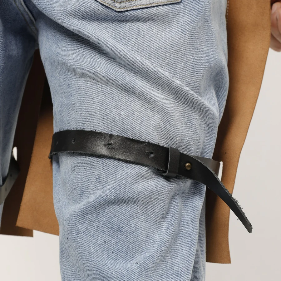 Reinforced Blacksmith Apron Split Leg - Image 4